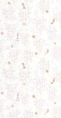 Tropical Birds - lila