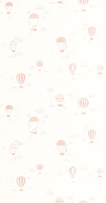 Balloons in the clouds - rosa rubor